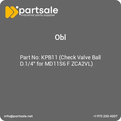 kpb11-check-valve-ball-d14-for-md11s6-f-zca2vl