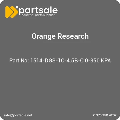 orange-research-1514-dgs-1c-45b-c-0-350-kpa