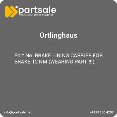 brake-lining-carrier-for-brake-12-nm-wearing-part