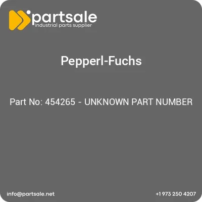 454265-unknown-part-number