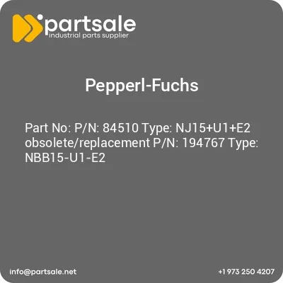 pn-84510-type-nj15u1e2-obsoletereplacement-pn-194767-type-nbb15-u1-e2