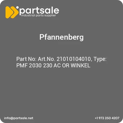 artno-21010104010-type-pmf-2030-230-ac-or-winkel