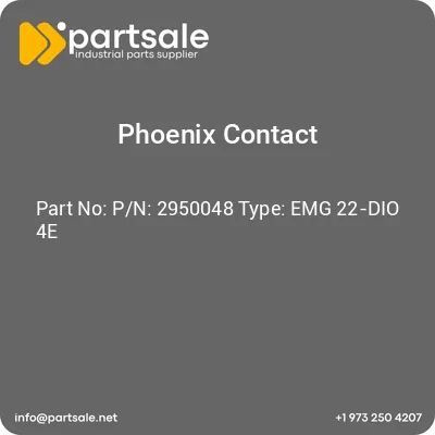 pn-2950048-type-emg-22-dio-4e