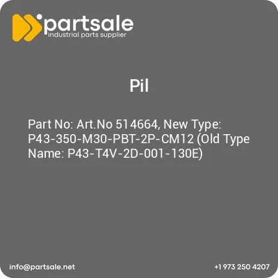 artno-514664-new-type-p43-350-m30-pbt-2p-cm12-old-type-name-p43-t4v-2d-001-130e