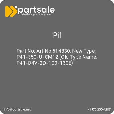 artno-514830-new-type-p41-350-u-cm12-old-type-name-p41-d4v-2d-1c0-130e