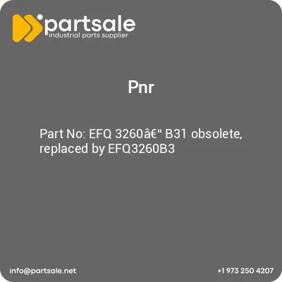 efq-3260a-b31-obsolete-replaced-by-efq3260b3