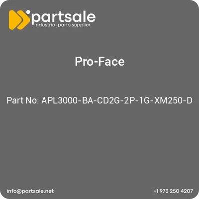 apl3000-ba-cd2g-2p-1g-xm250-d