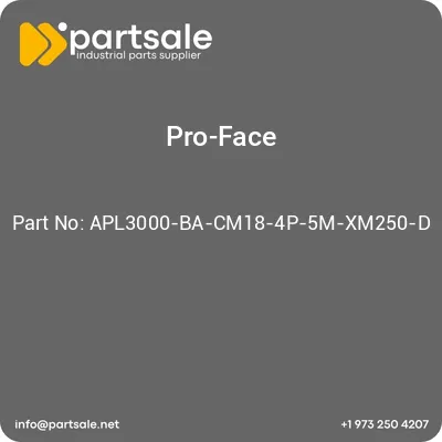 apl3000-ba-cm18-4p-5m-xm250-d