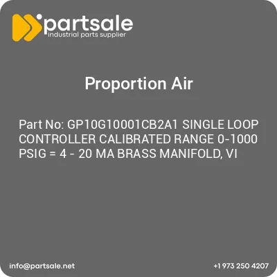 gp10g10001cb2a1-single-loop-controller-calibrated-range-0-1000-psig-4-20-ma-brass-manifold-vi