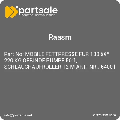 mobile-fettpresse-fur-180-a-220-kg-gebinde-pumpe-501-schlauchaufroller-12-m-art-nr-64001