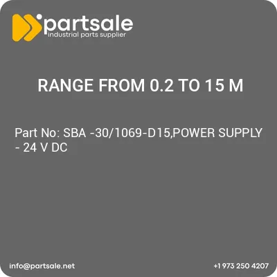 sba-301069-d15power-supply-24-v-dc