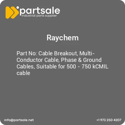 cable-breakout-multi-conductor-cable-phase-ground-cables-suitable-for-500-750-kcmil-cable