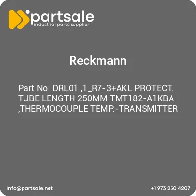 drl01-1_r7-3akl-protect-tube-length-250mm-tmt182-a1kba-thermocouple-temp-transmitter