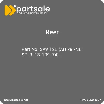 sav-12e-artikel-nr-sp-r-13-109-74