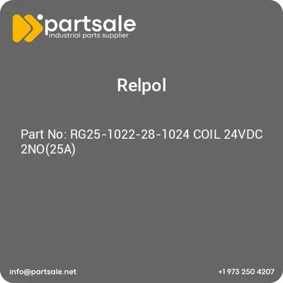 relpol-rg25-1022-28-1024-coil-24vdc-2no25a