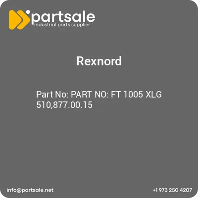 part-no-ft-1005-xlg-5108770015