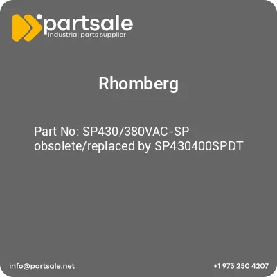 rhomberg-sp430380vac-sp-obsoletereplaced-by-sp430400spdt