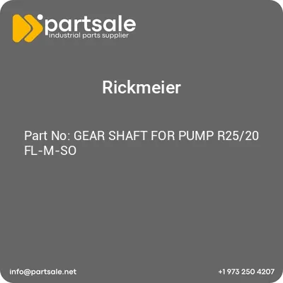 gear-shaft-for-pump-r2520-fl-m-so