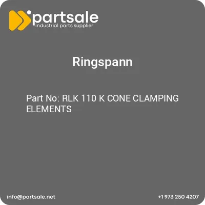 rlk-110-k-cone-clamping-elements