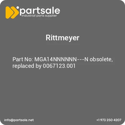 rittmeyer-mga14nnnnnn-n-obsolete-replaced-by-0067123001