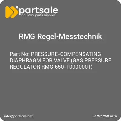 pressure-compensating-diaphragm-for-valve-gas-pressure-regulator-rmg-650-10000001