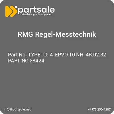 rmg-regel-messtechnik-type10-4-epvo-10-nh-4r0232-part-no28424