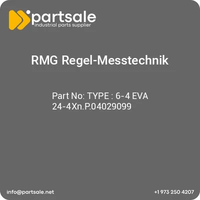 rmg-regel-messtechnik-type-6-4-eva-24-4xnp04029099