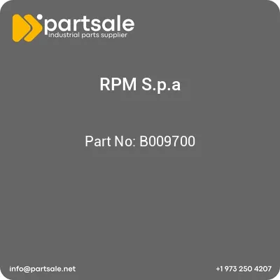 rpm-spa-b009700