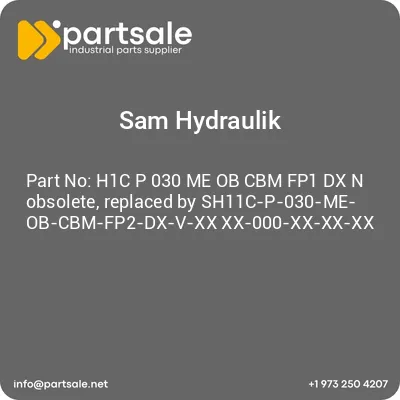sam-hydraulik-h1c-p-030-me-ob-cbm-fp1-dx-n-obsolete-replaced-by-sh11c-p-030-me-ob-cbm-fp2-dx-v-xx-xx-000-xx-xx-xx