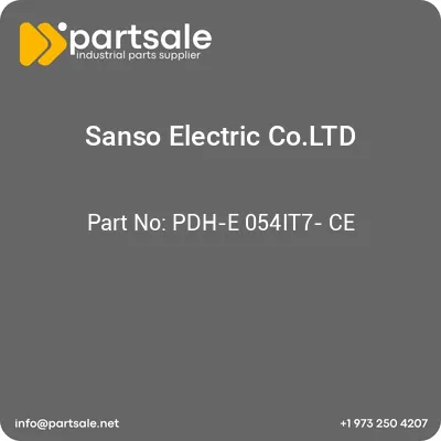 sanso-electric-coltd-pdh-e-054it7-ce