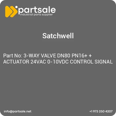 3-way-valve-dn80-pn16-actuator-24vac-0-10vdc-control-signal