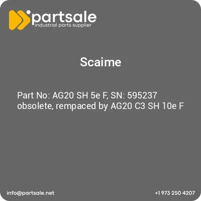 ag20-sh-5e-f-sn-595237-obsolete-rempaced-by-ag20-c3-sh-10e-f