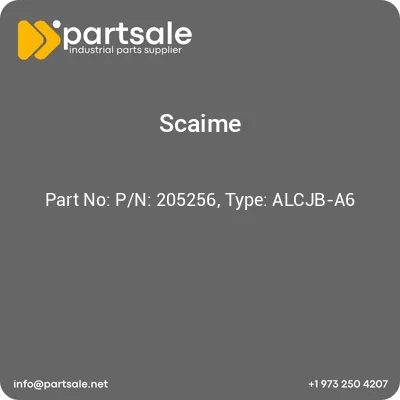 pn-205256-type-alcjb-a6