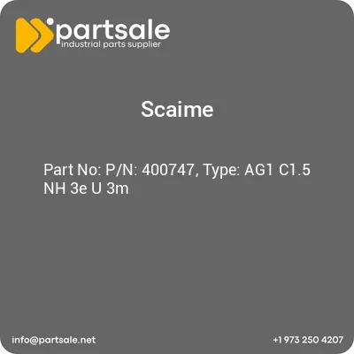 pn-400747-type-ag1-c15-nh-3e-u-3m