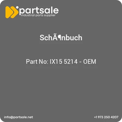 schanbuch-ix15-5214-oem