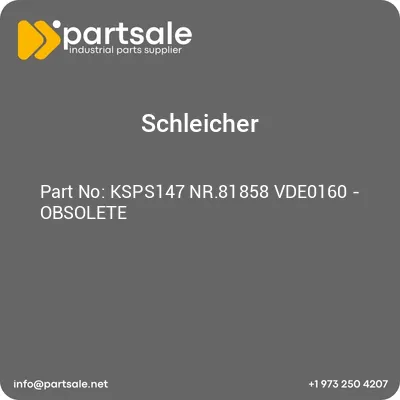 ksps147-nr81858-vde0160-obsolete