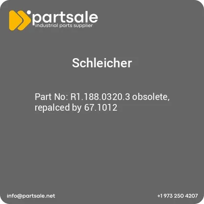 schleicher-r118803203-obsolete-repalced-by-671012