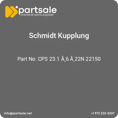 schmidt-kupplung-cps-231-a-6-a-22n-22150