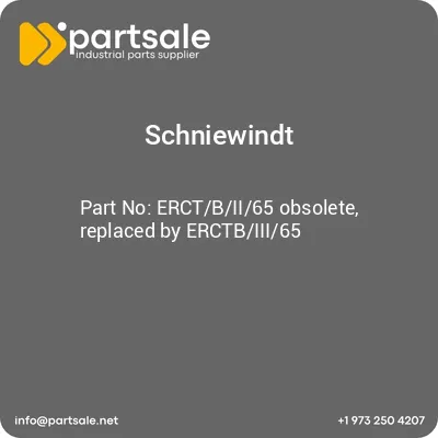 schniewindt-erctbii65-obsolete-replaced-by-erctbiii65