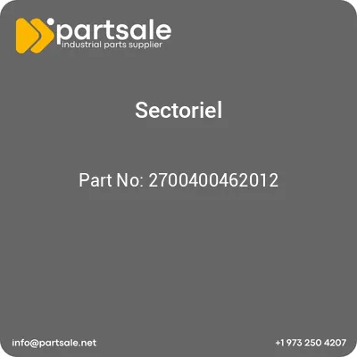 sectoriel-2700400462012