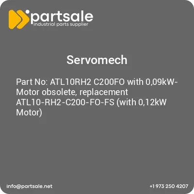 servomech-atl10rh2-c200fo-with-009kw-motor-obsolete-replacement-atl10-rh2-c200-fo-fs-with-012kw-motor