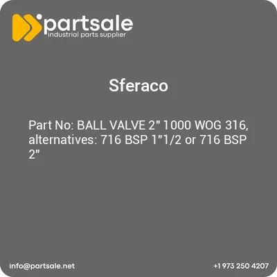 sferaco-ball-valve-2-1000-wog-316-alternatives-716-bsp-112-or-716-bsp-2