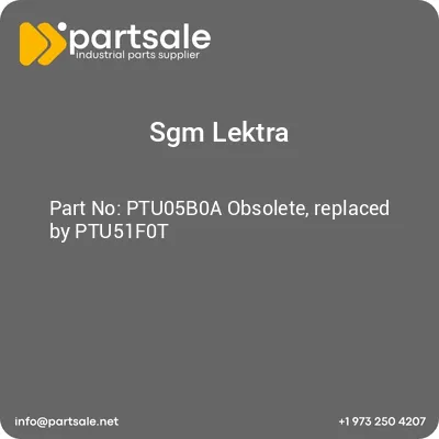 sgm-lektra-ptu05b0a-obsolete-replaced-by-ptu51f0t
