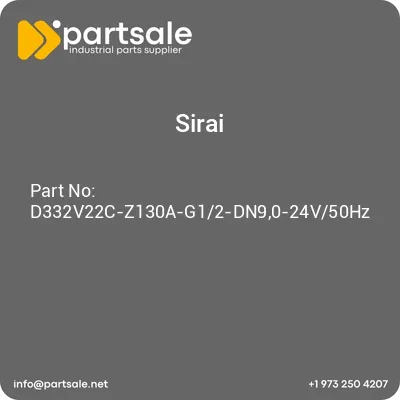 sirai-d332v22c-z130a-g12-dn90-24v50hz