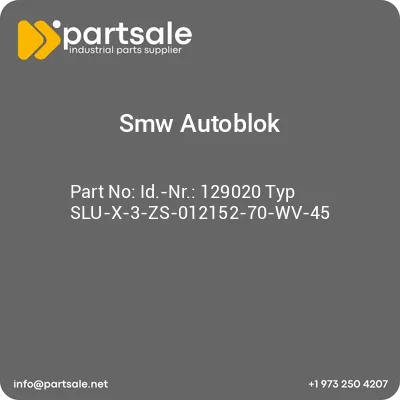 smw-autoblok-id-nr-129020-typ-slu-x-3-zs-012152-70-wv-45