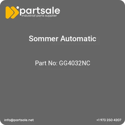 sommer-automatic-gg4032nc