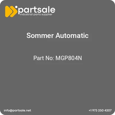 sommer-automatic-mgp804n