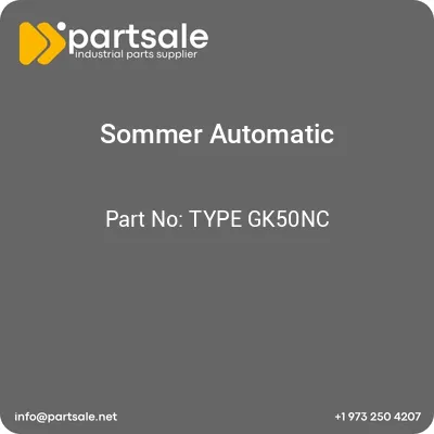 sommer-automatic-type-gk50nc