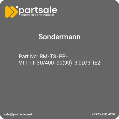 sondermann-rm-ts-pp-vtttt-30400-9090-30d3-ie2