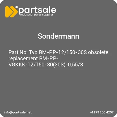 sondermann-typ-rm-pp-12150-30s-obsolete-replacement-rm-pp-vgkkk-12150-3030s-0553